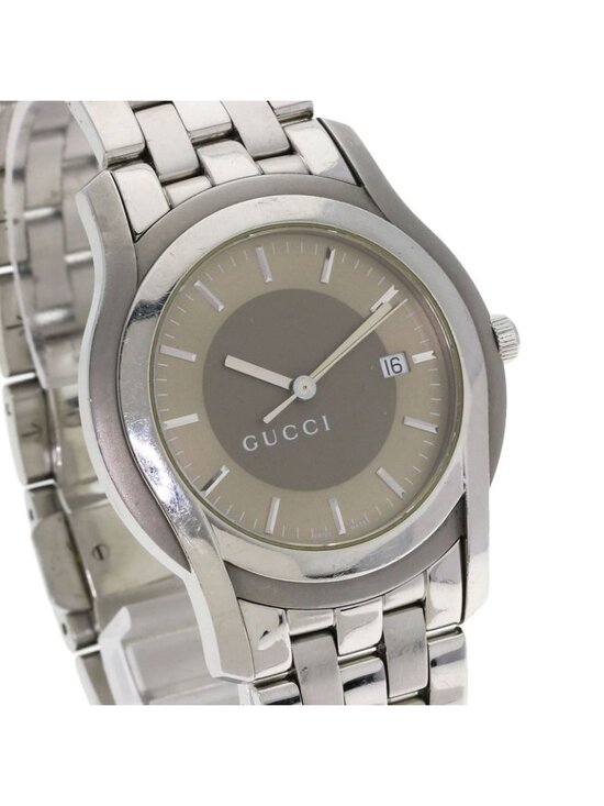 Gucci Round Face Watch SS main image 12